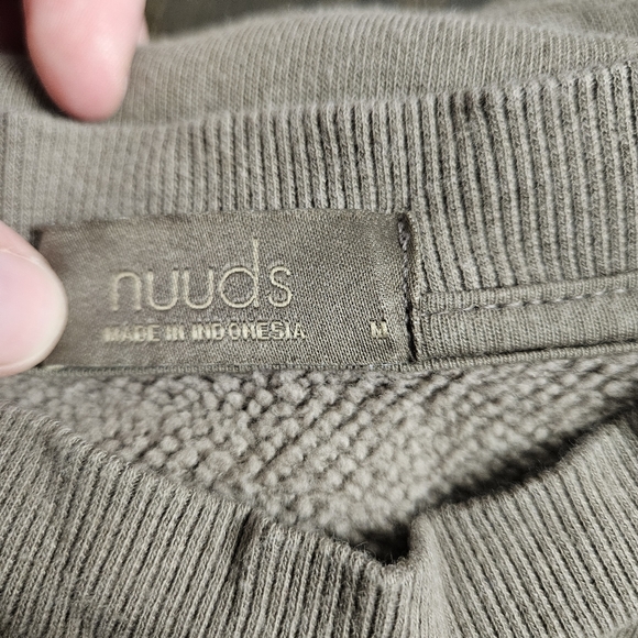 Nuuds vintage fleece crewneck in mocha medium - Picture 14 of 14